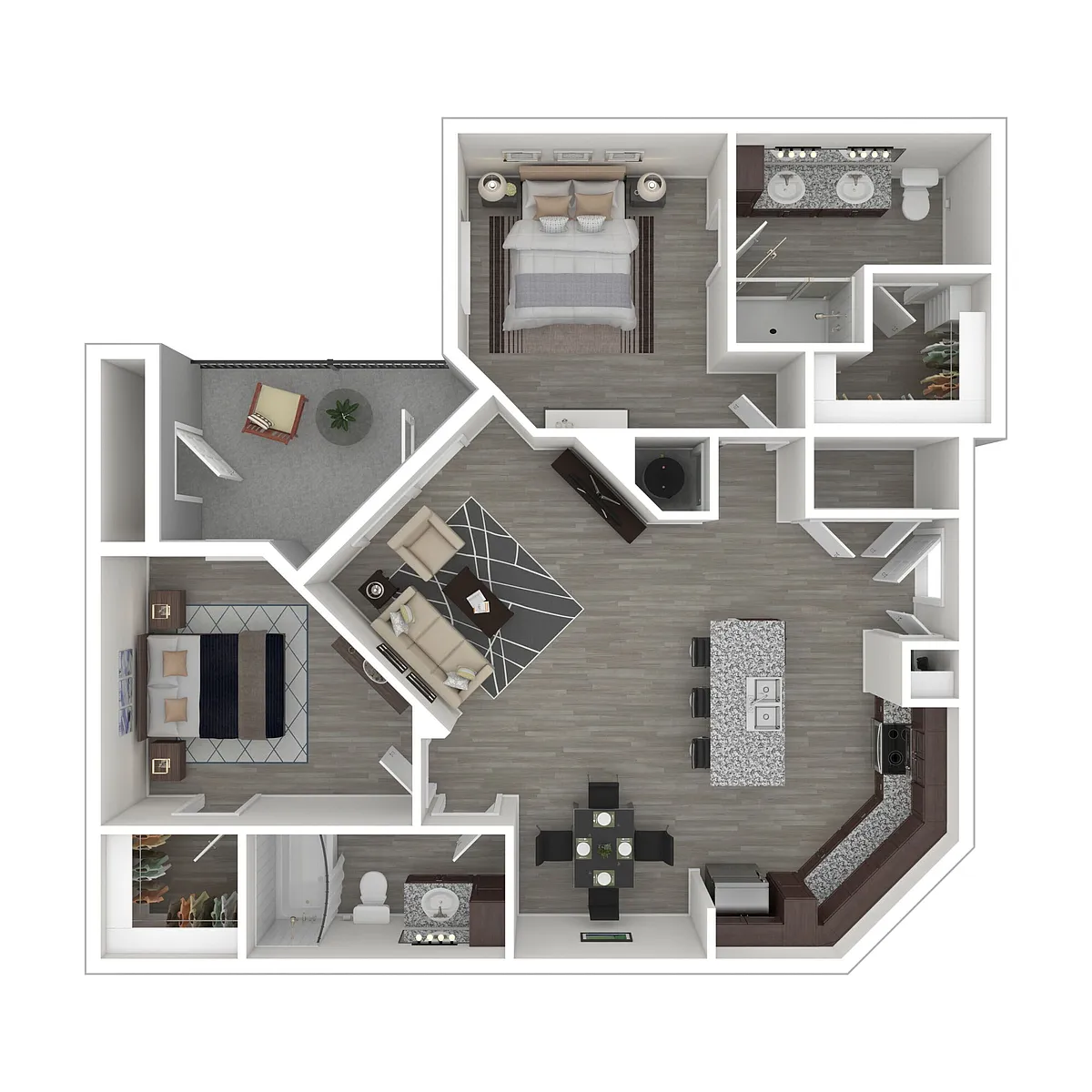 Floor plan B2