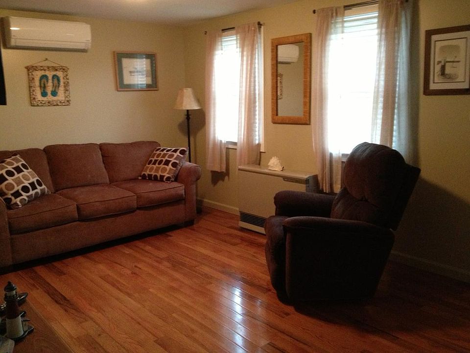 Living room with a sleeper sofa