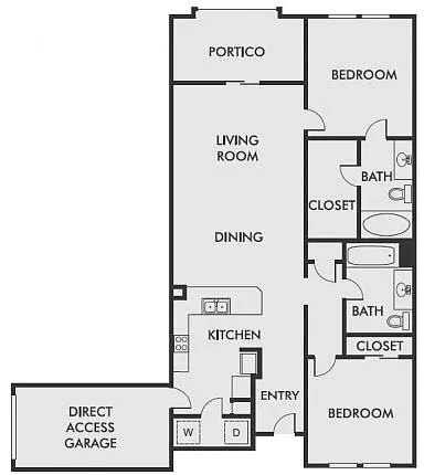 Floor plan Cortona