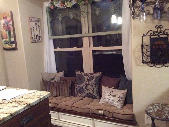 Beautiful window seat!