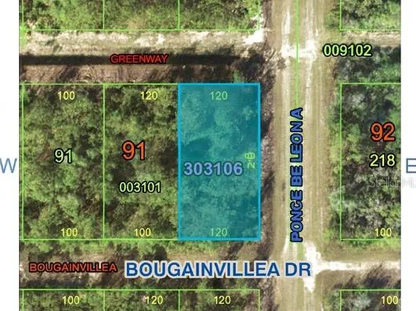 402 Bougainville Dr Lot 1, Indian Lake Estates, FL 33855