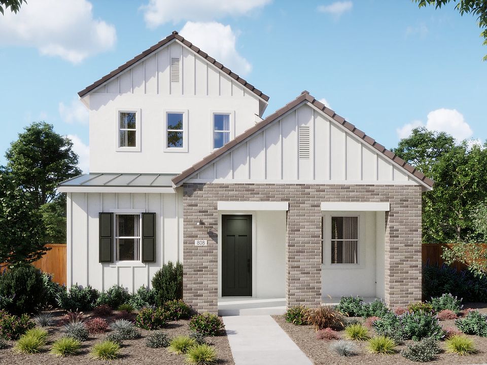 Plan 2 Farmhouse Elevation Morada Paso Robles, CA