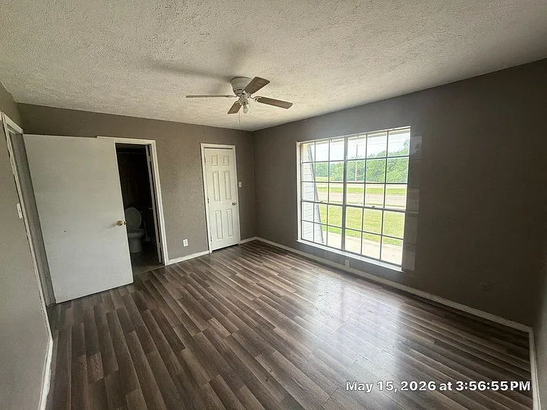 Master bedroom at rear.