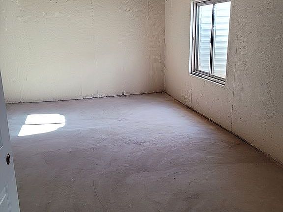 Clean, unfinished basement