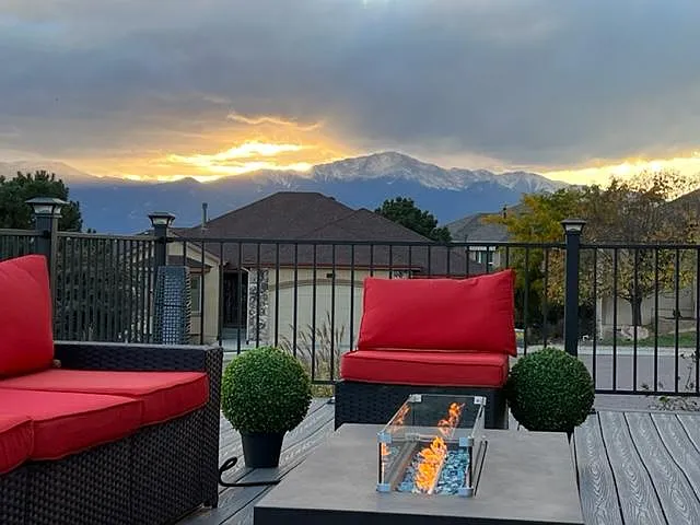 Views of the mountains!