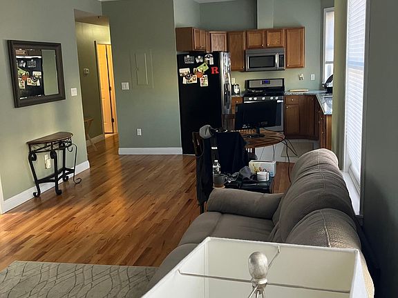 living room and kitchen