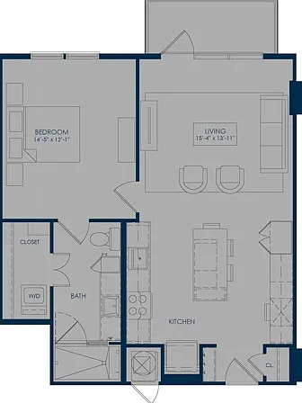 A10: 1bed 1bath A10: 1bed 1bath