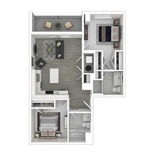 Floor plan Cape Henry