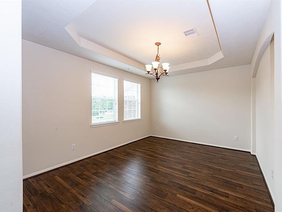 Beautiful formal dining room. Large enough for a big table and chairs.