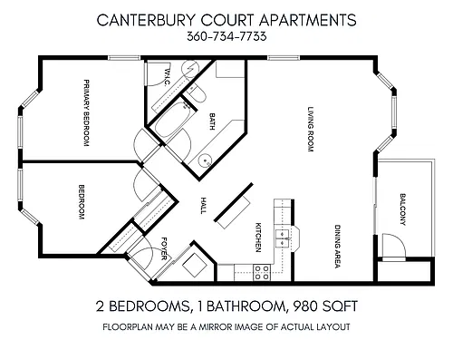 Floor plan A Second Floor