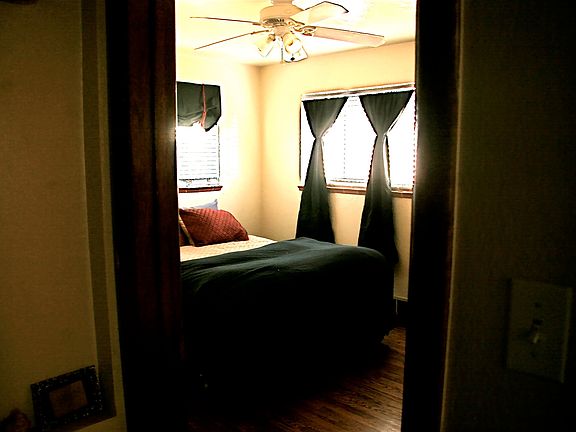 Largest of the three bedrooms