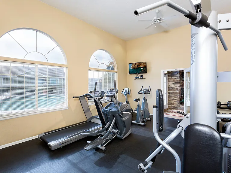 Fitness Center with Cardio and Free Weights