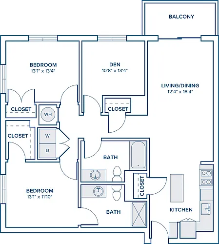 Floor plan B05D
