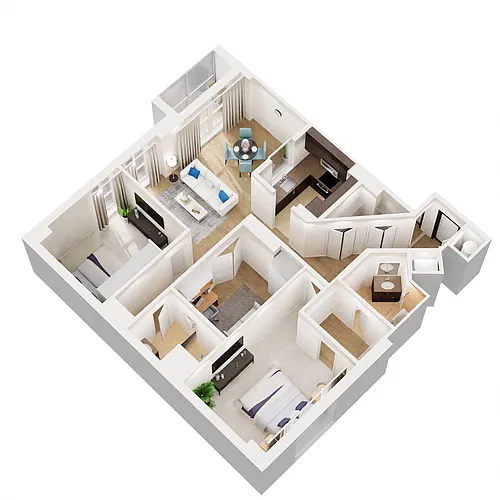 Floor plan B3A