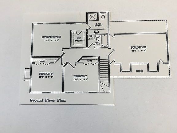 Second floor rendering