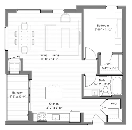 Floor plan Rice H lvl 2