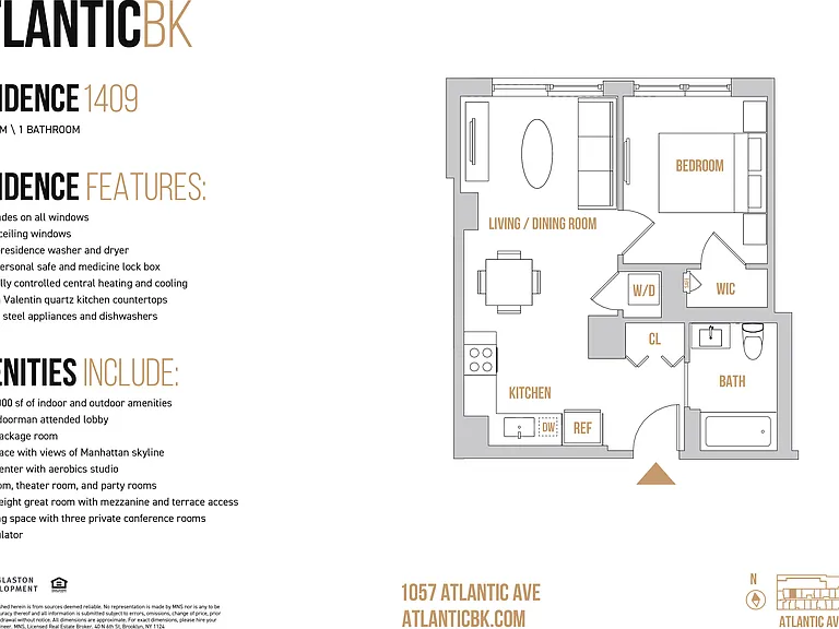 1057 Atlantic Ave #1409 — Photo 2