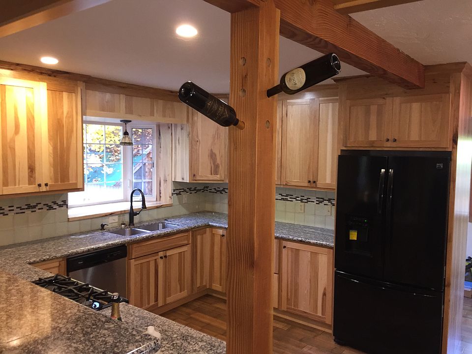knotty hickory cabinets
