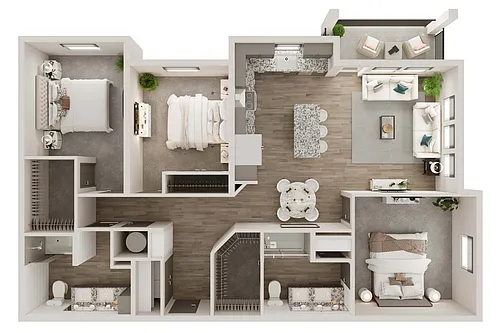 Floor plan C1