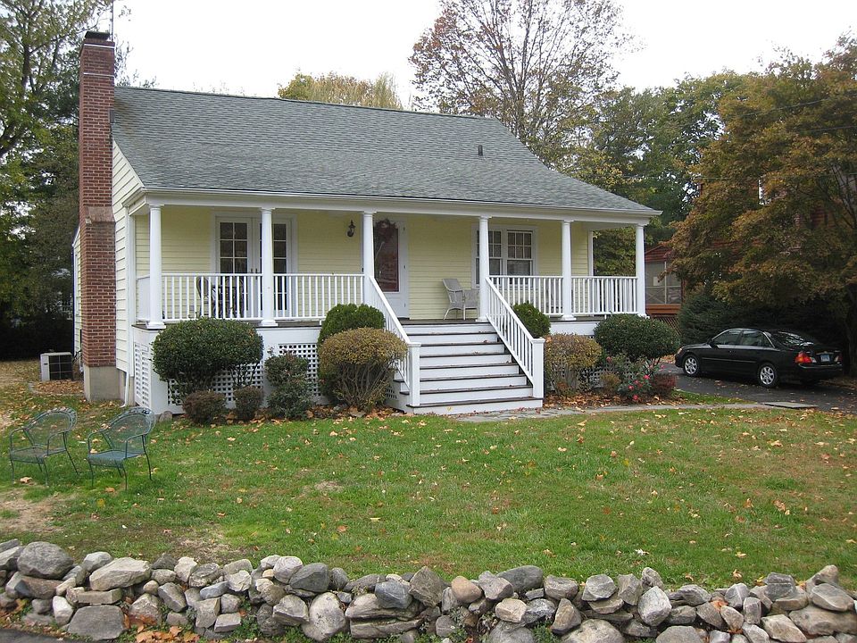 Inviting front porch