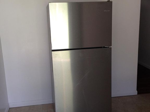 stainless steel refrigerator