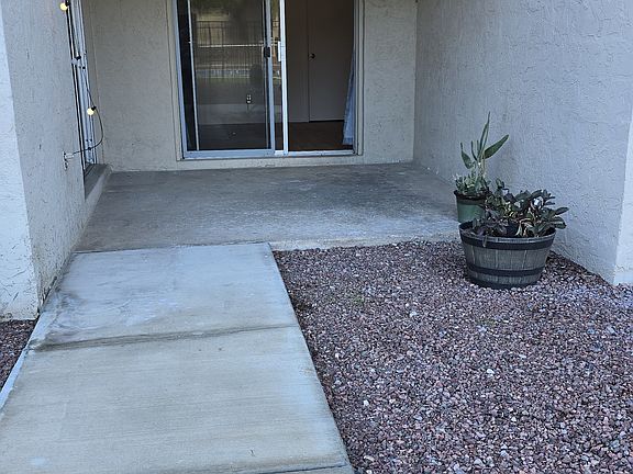The back porch.