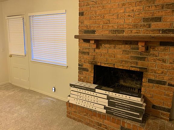 Fireplace in living room