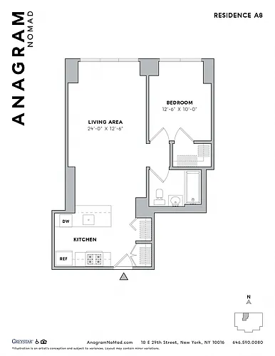 Floor plan A8
