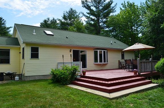 Private Backyard and Deck