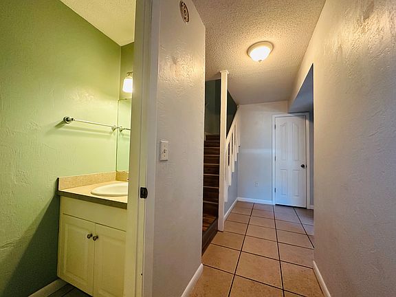 First Floor entrance and half bathroom