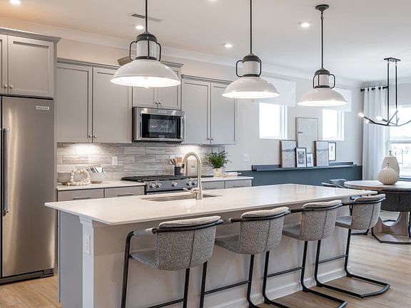 Open Kitchen with Large Island