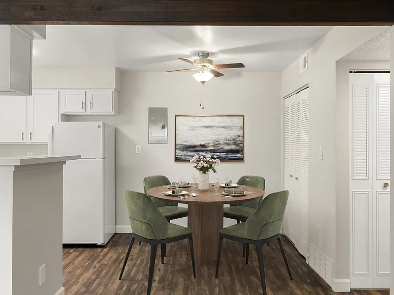 Dining Area at Hilltop View Apartments
