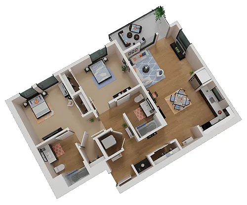Floor plan B3A