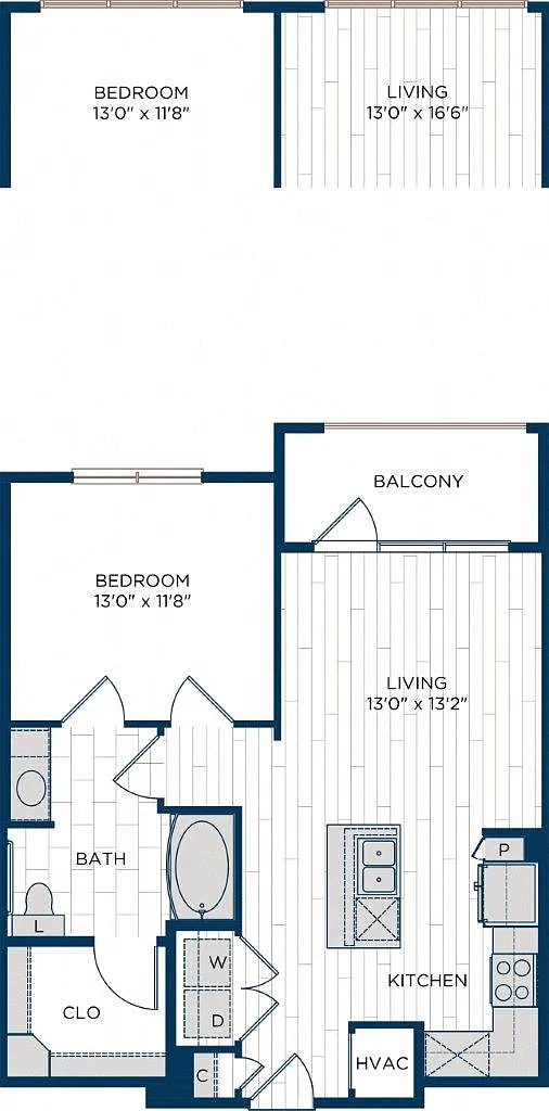 Floor plan A64 A