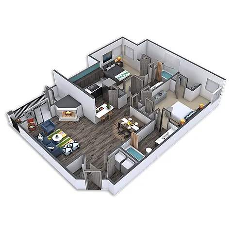 Floor plan B4