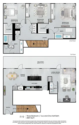 Floor plan P19