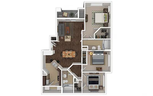 Floor plan St. Lucia