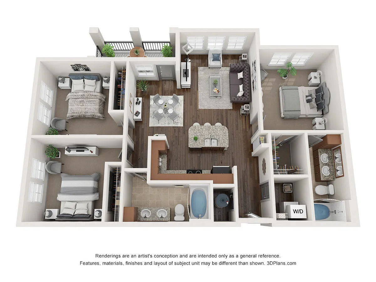 Floor plan C1