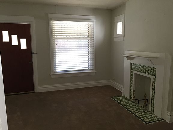 Living room and fire place