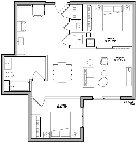 Floor plan B11