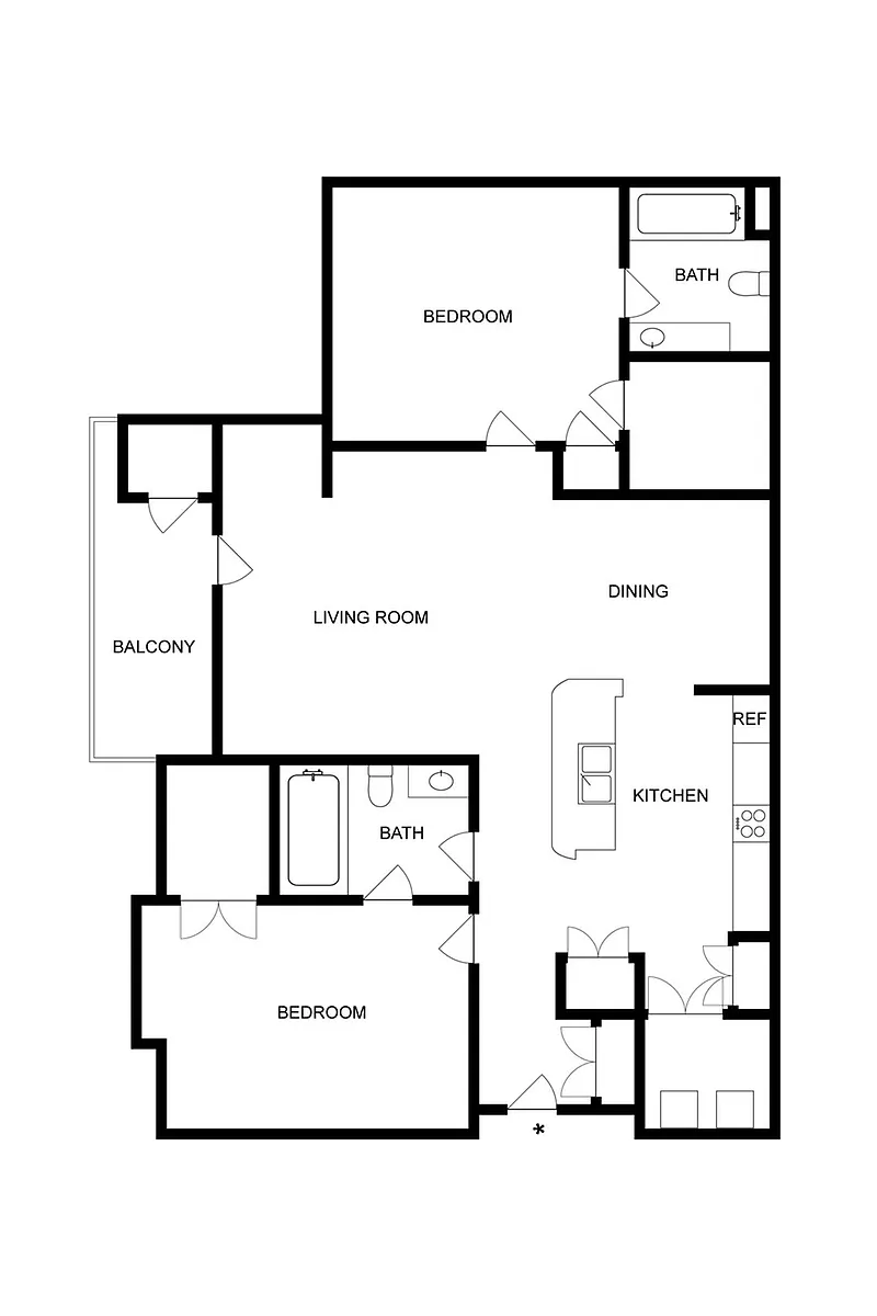 Floor plan B1