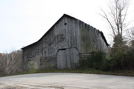 barn located on 18 +/- acres