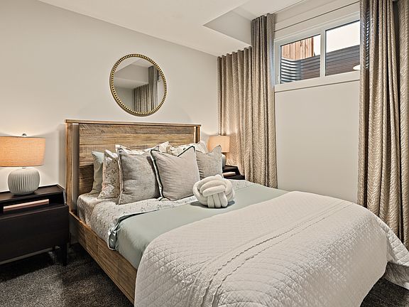 Alder - Basement Suite Bedroom - Calgary - Brookfield Residential