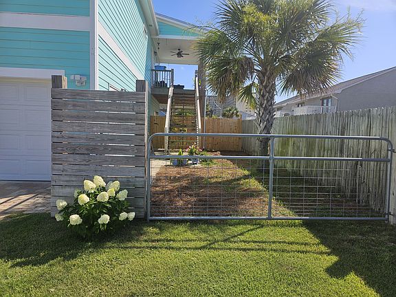 Entrance is upstairs