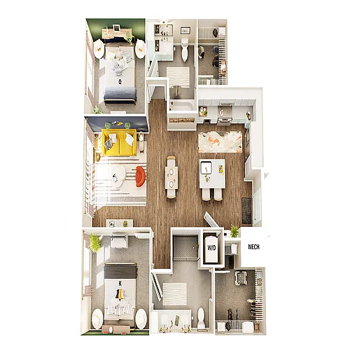 Floor plan B6