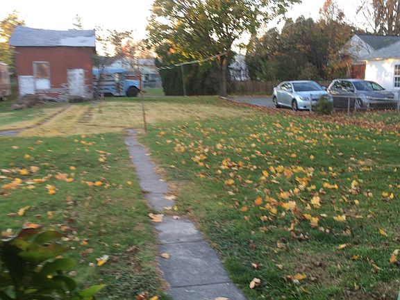 Back Yard & Parking Area
