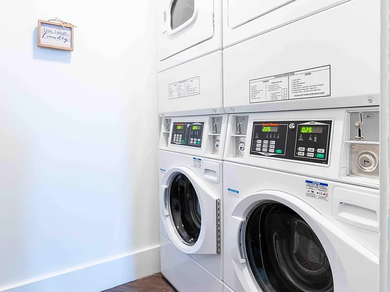 Shared laundry with Energy Star appliances