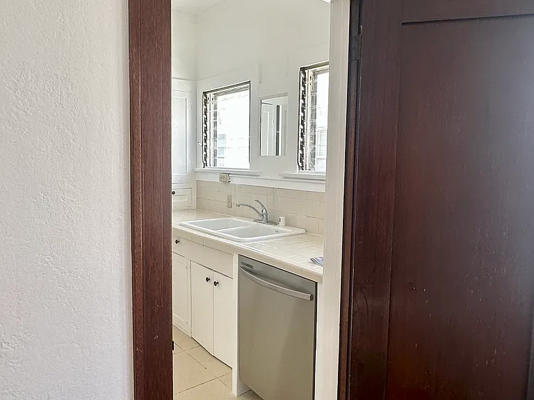 View of Kitchen from Dining room