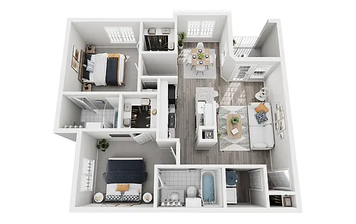 Floor plan B3C
