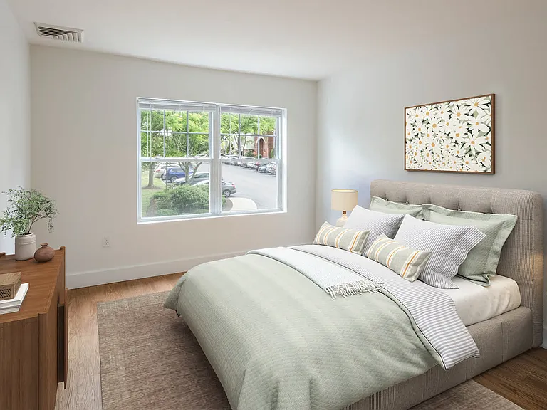 Bedroom with Hard Surface Flooring